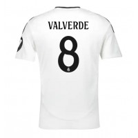 Real Madrid Federico Valverde #8 Replika Hemmatröja 2024-25 Kortärmad